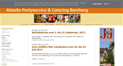 Desktop Screenshot of abseits-catering.de